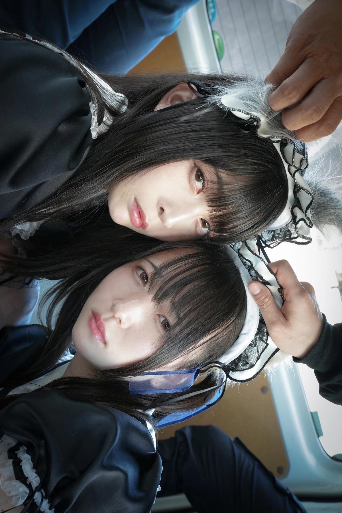 Sui Utatane うたたね翠, Mizuna Shione 水那しおね, 写真集 「野生のメイドがあらわれた！」 Set.04(48)