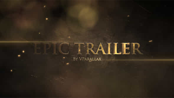 Epic Trailer - VideoHive 10308466