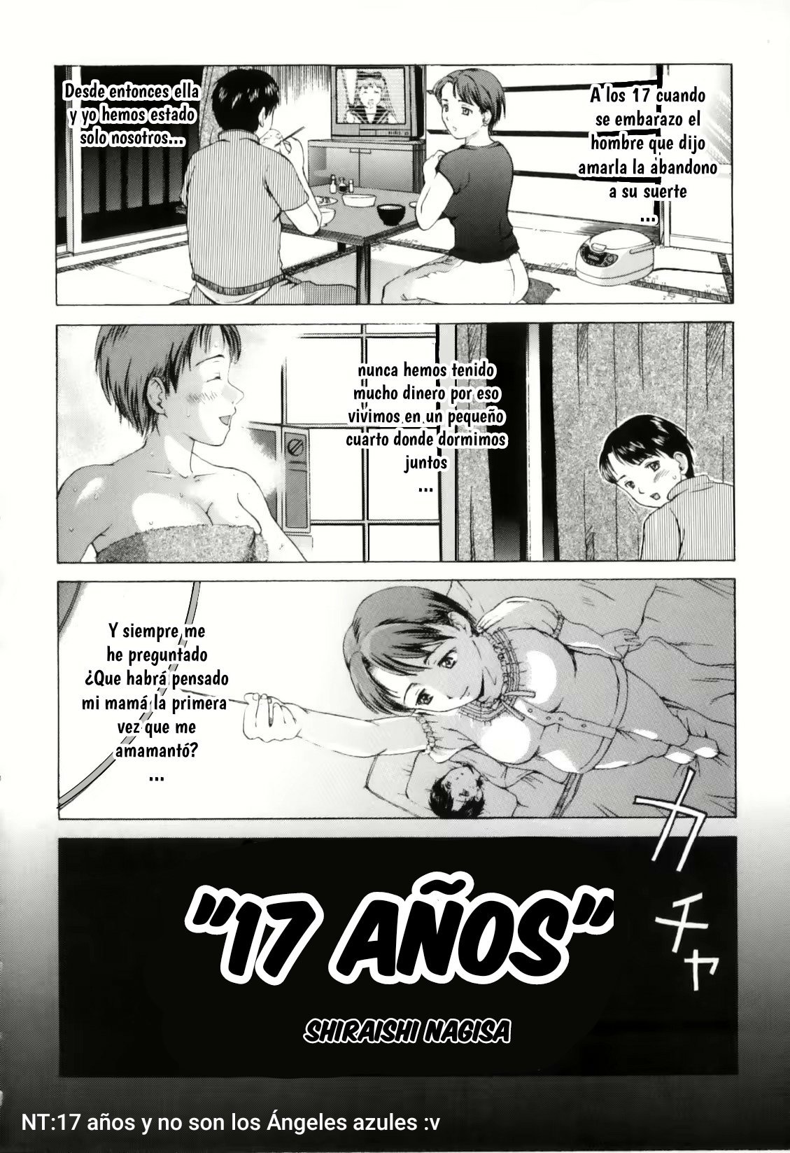 [Shiraishi Nagisa] 17-sai  17 años (Boshi Chijou Kitan) [Spanish] {De Las Cenizas Resurgiremos} [McLovin]