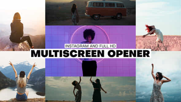 Multiscreen Opener - VideoHive 46089052
