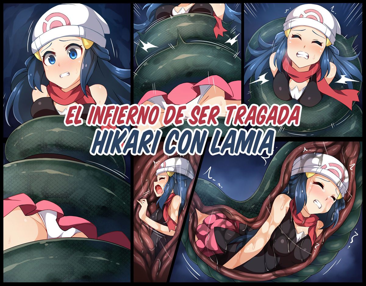 El infierno de ser tragada (Hikari con Lamia) - 0