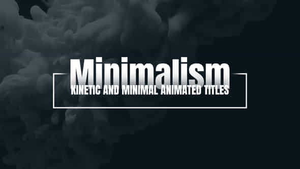 Minimalism - Text - VideoHive 46647149