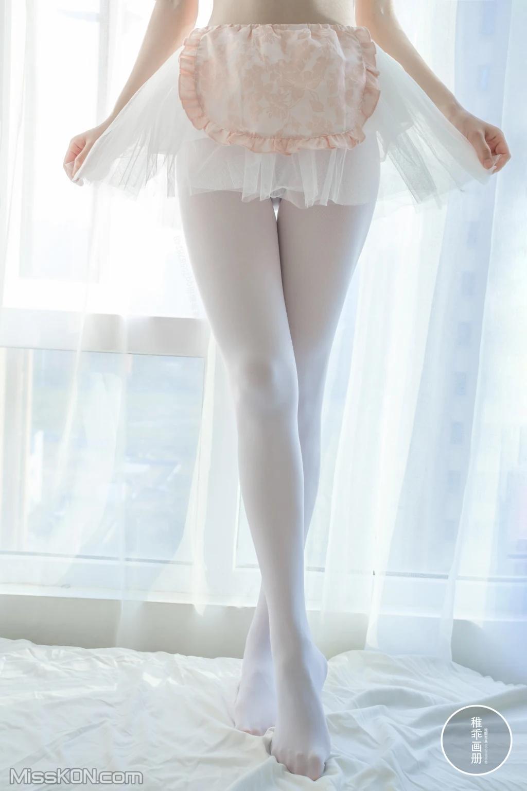 Coser@稚乖画册: 晴空 赤西夜夜 白丝 (84 photos )(61)