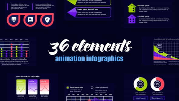 Statistic Infographics Vol.59 - VideoHive 28114164