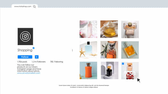 Instagram Shopping Promotion - VideoHive 48478081