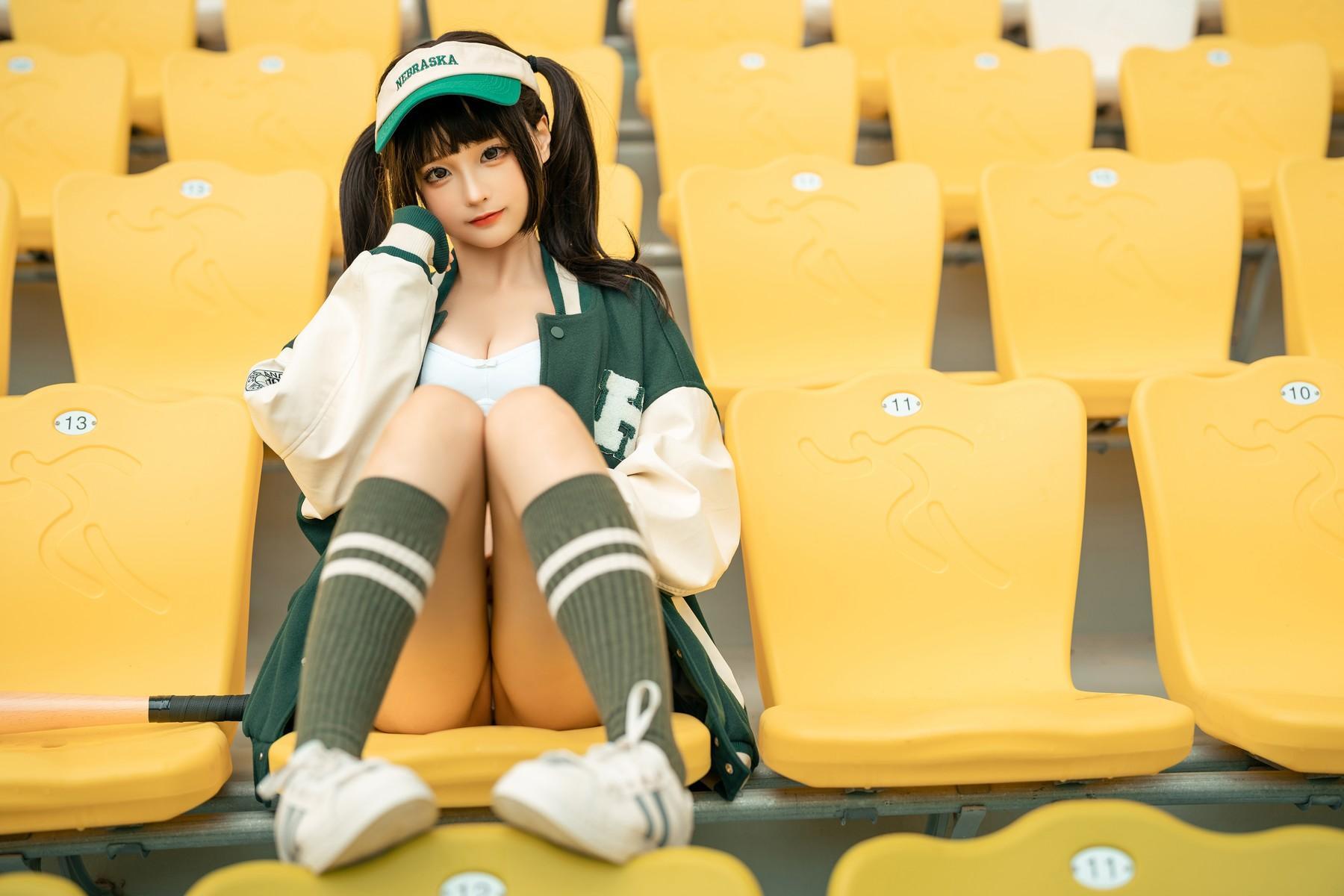 Cosplay 蠢沫沫 Chunmomo 棒球女孩 Baseball Girl Vol.01(15)