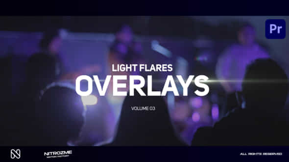 Optical Flare Overlays Vol 03 For Premiere Pro - VideoHive 49095014