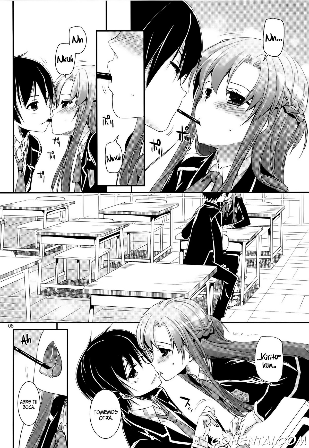 D.L. action 74 (Sword Art Online) xxx comics manga porno doujin hentai español sexo 