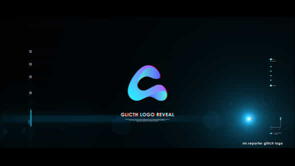 Glitch Logo Reveal - VideoHive 40393246
