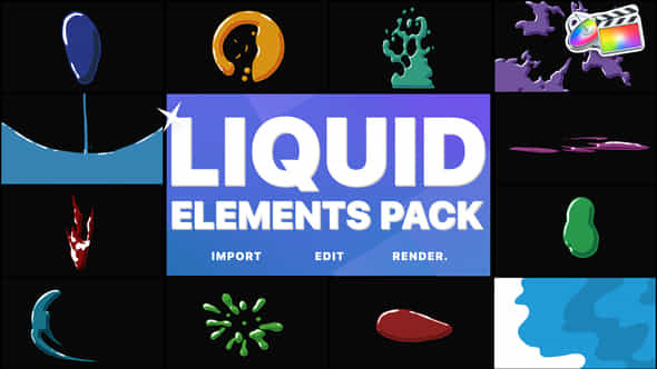 Liquid Elements - VideoHive 38231608