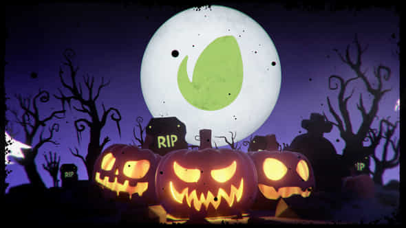 Halloween Logo - VideoHive 33871181