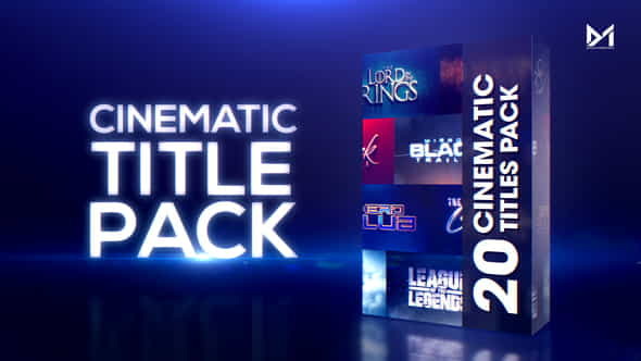 Cinematic title pack - VideoHive 37786132