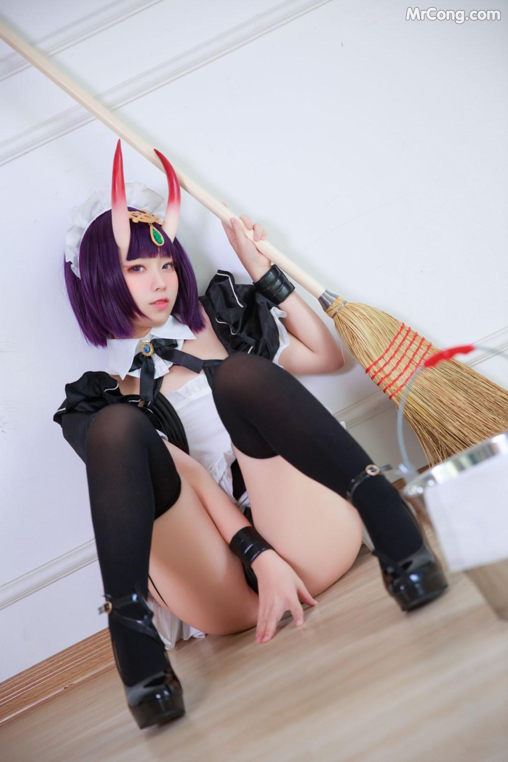 Coser@G44不会受伤 Vol.027: 酒吞女仆 电子版 (16 photos)