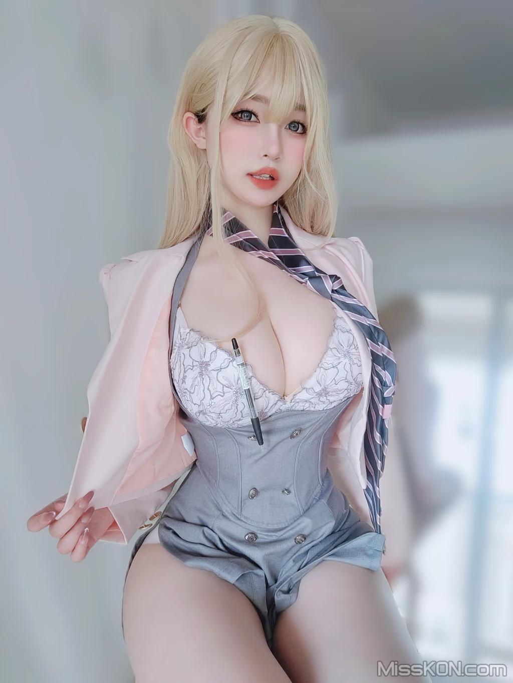 Coser@女主K: 催眠傲娇的前辈 (78 photos)(60)