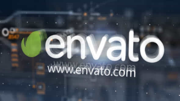 Technology Holographic Logo - VideoHive 11782205
