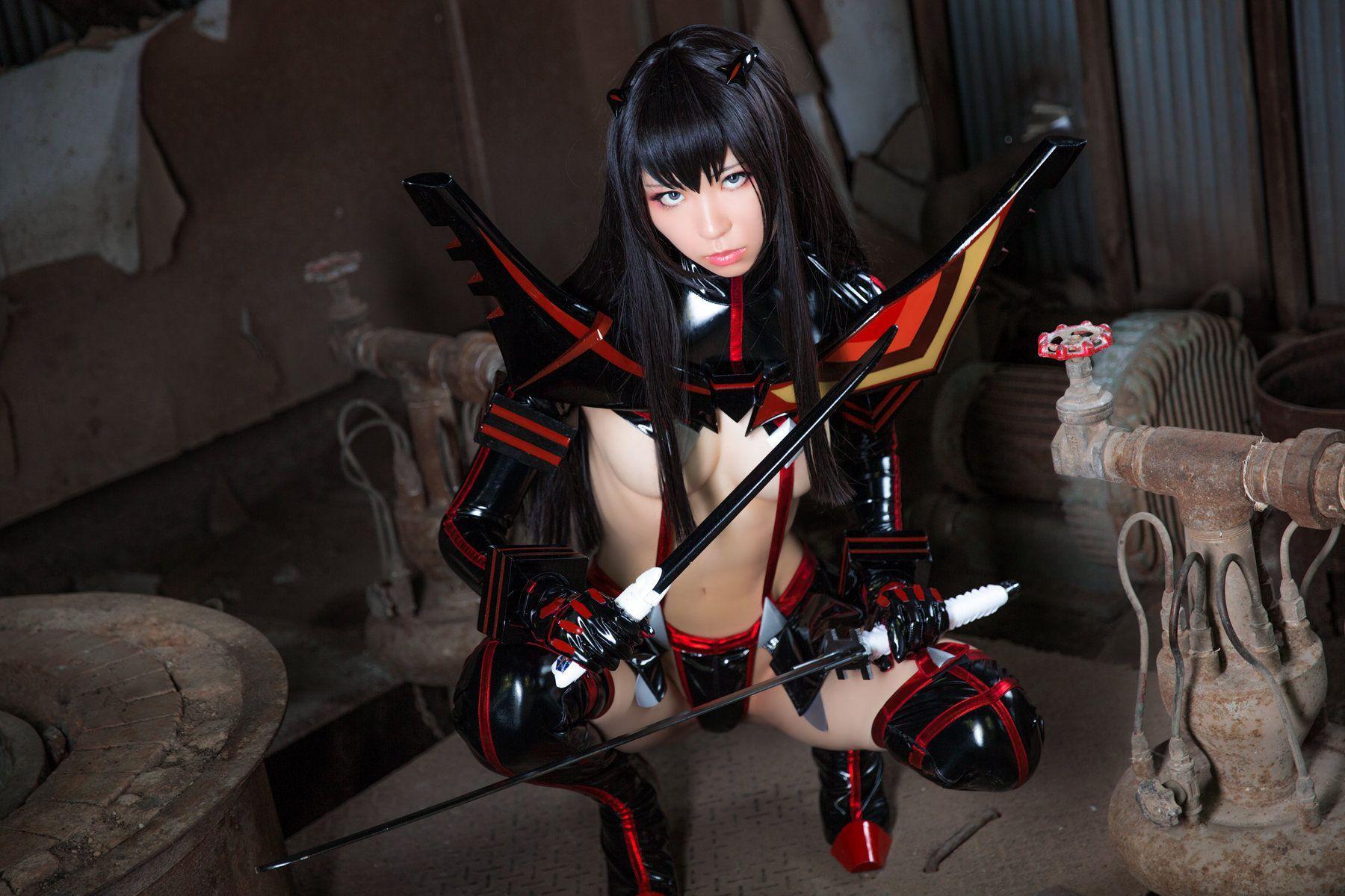 Mike(ミケ) 《Kill La Kill》纏流子+鬼龍院皐月 [Mikehouse] 写真集(77)