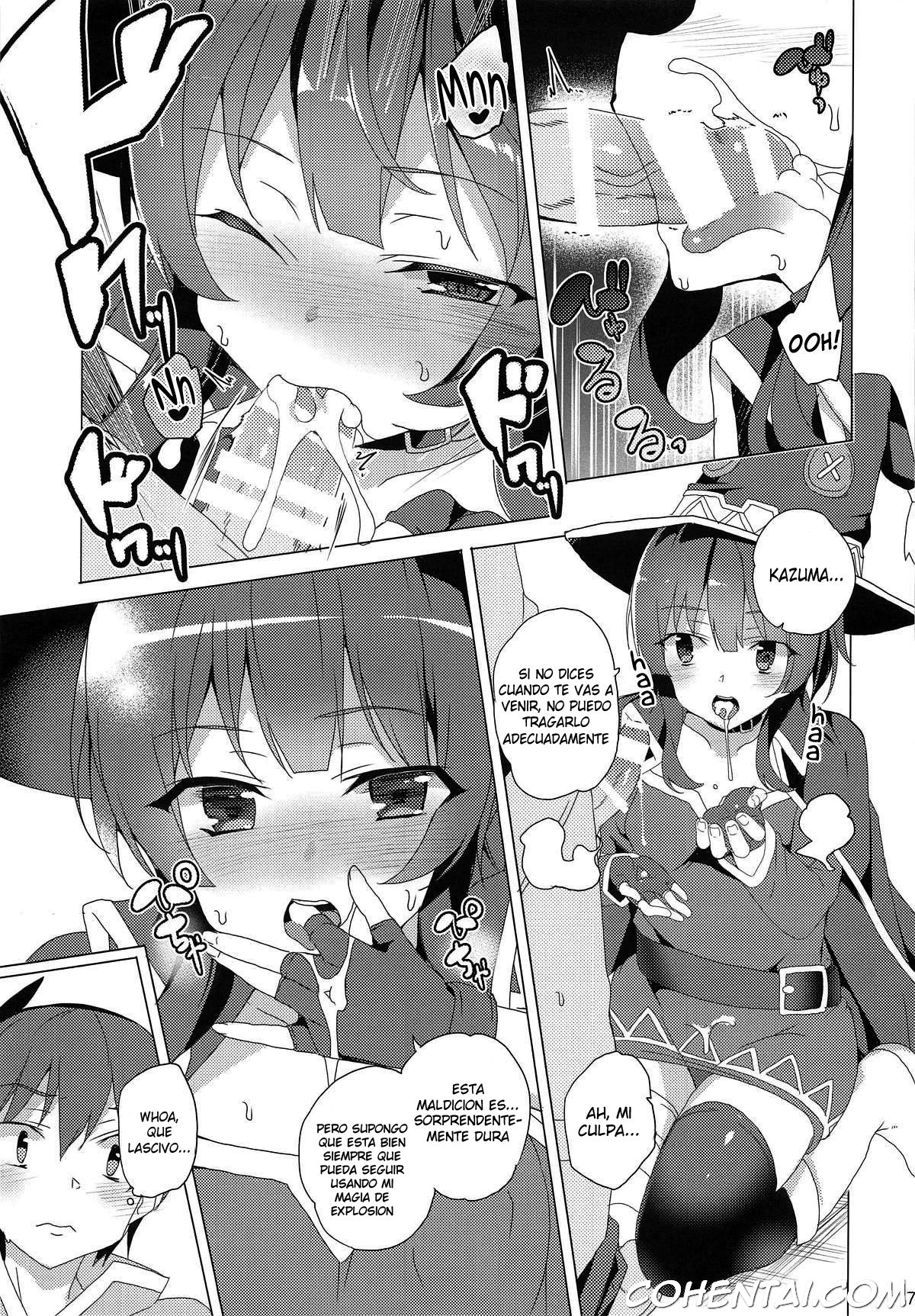 Inmon Megumin (Kono Subarashii Sekai ni Syukufuku o!) xxx comics manga porno doujin hentai español sexo 