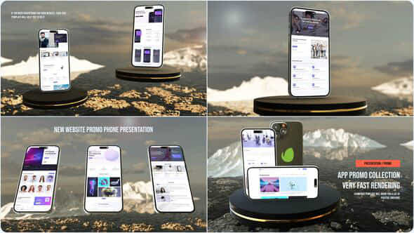 Elegant App Presentation - VideoHive 52419673