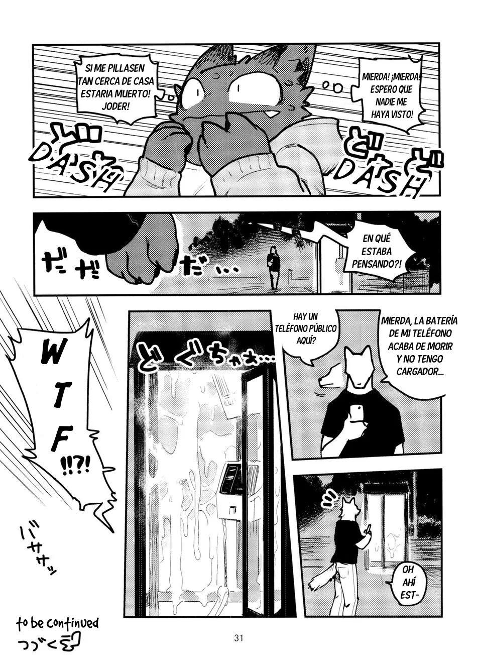 (Kemoket 11) &#91;Rubber Cup Boys (INAX)&#93; Nekoda-kun at the phone box!!!! (spanish) - 31