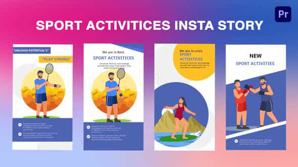 Sport Activities Instagram - VideoHive 44610069