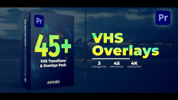VHS Transitions - VideoHive 46083701
