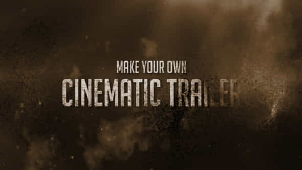 Cinematic TrailerDust Titles - VideoHive 20272176