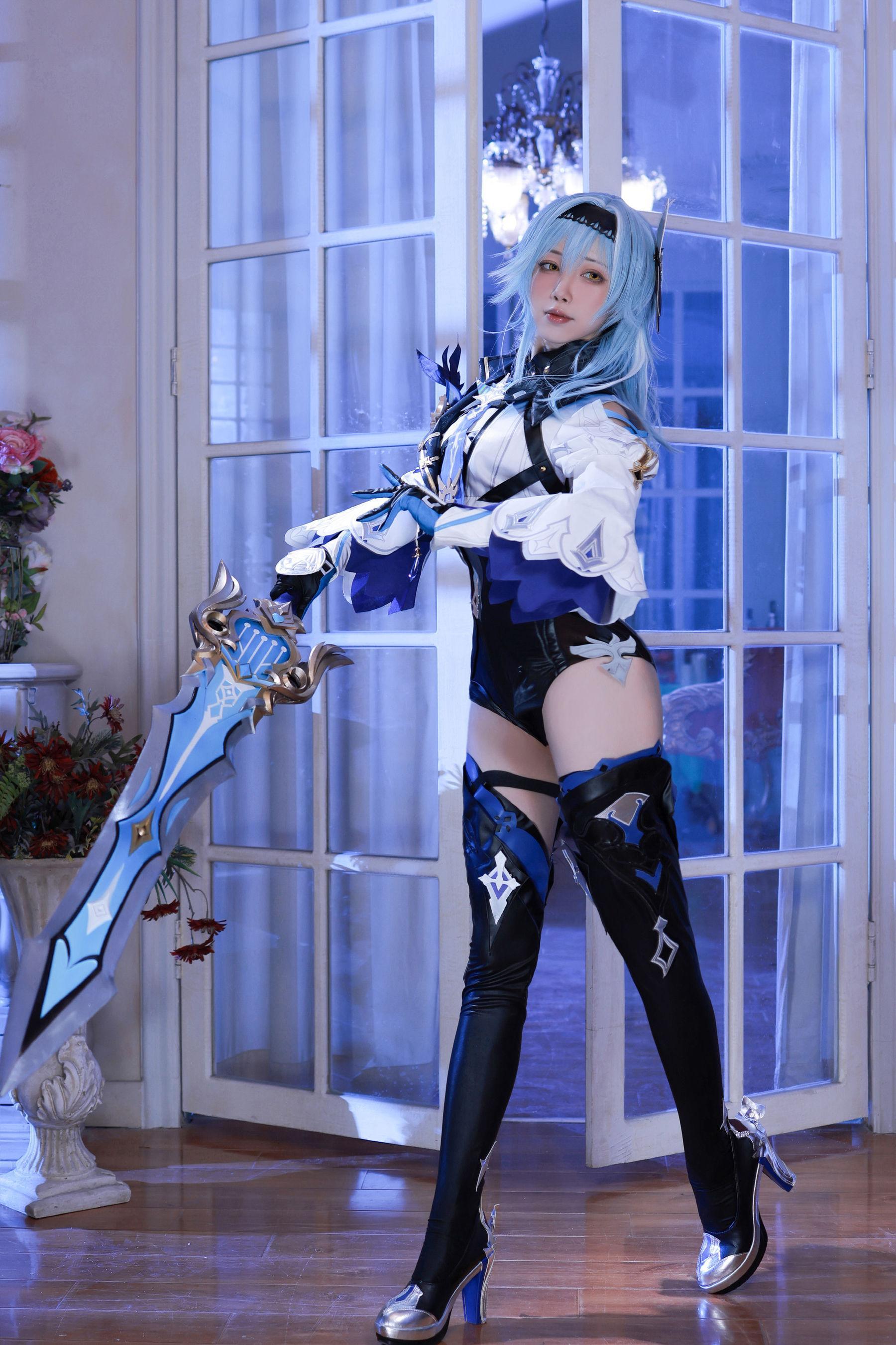 [网红COSER] 动漫博主水淼aqua – 原神优菈 原造(27)