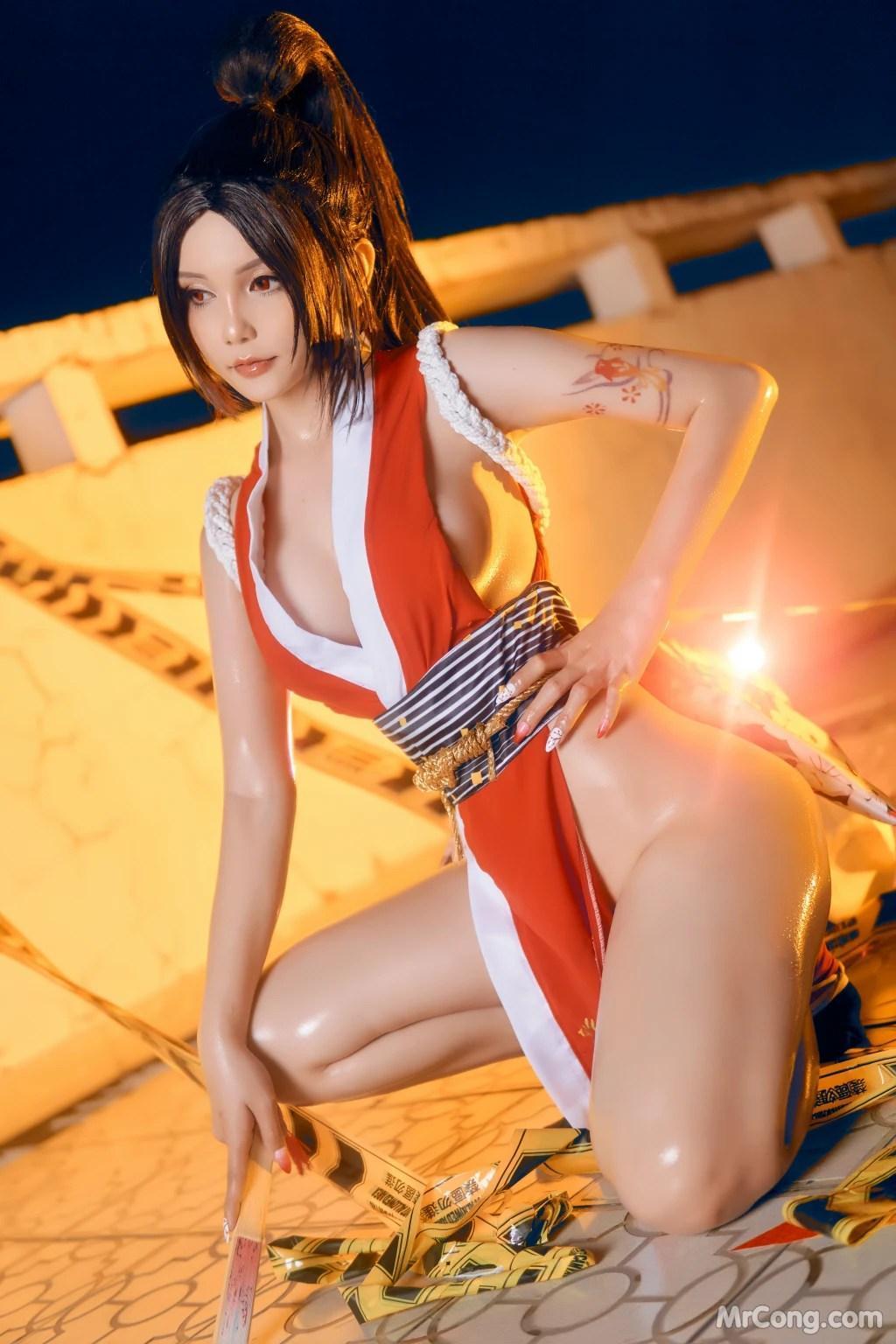 Coser@Joyce Lin: Mai Shiranui (40 photos)(5)