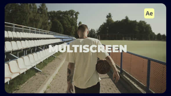 Sport Multiscreen Opener - VideoHive 56362861