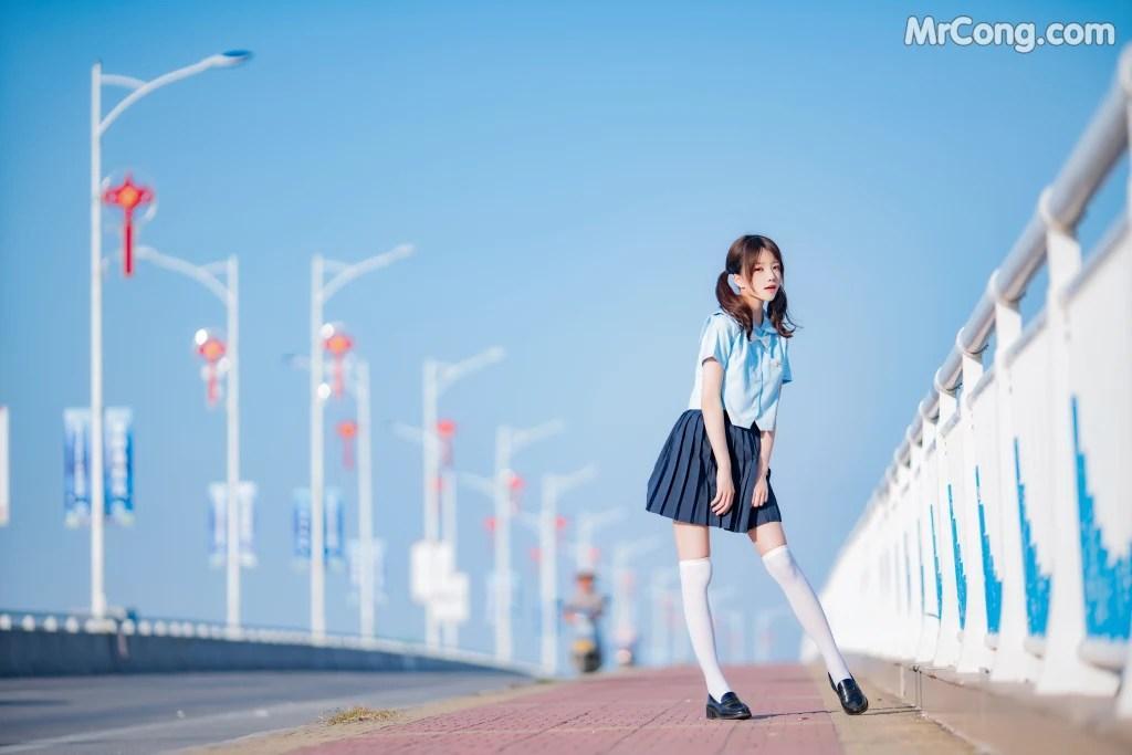 Coser@桜桃喵 Vol.125: 蔚蓝 (33 photos)(14)