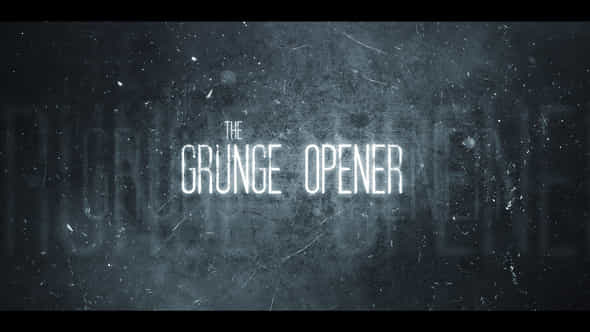 Grunge Opener - VideoHive 49785675