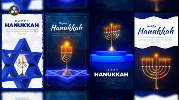 Hanukkah Stories Pack - VideoHive 49663019