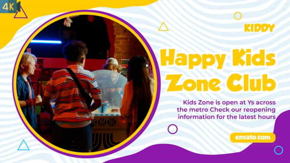 Kids Zone Slideshow | MOGRT - VideoHive 33124488