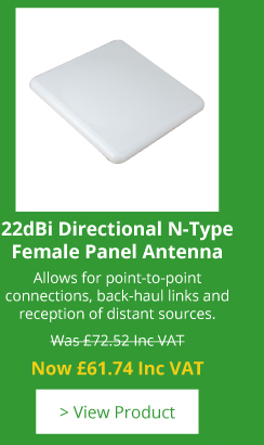 22dBi Directional N-Type Female Panel Antenna