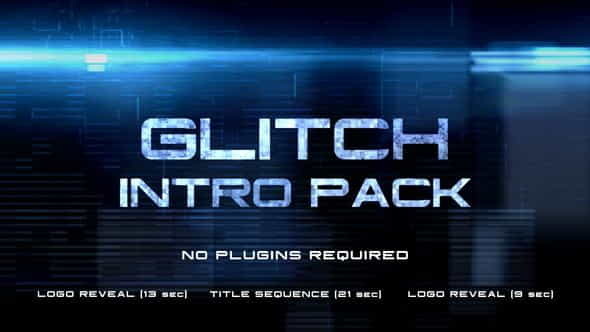 Glitch Intro - VideoHive 8819593