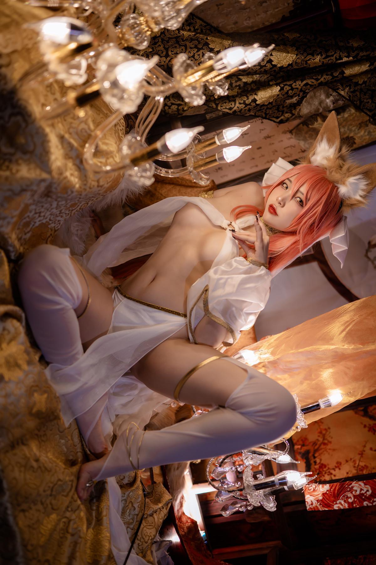 Cosplay 二佐Nisa 玉藻前同人舞娘(29)
