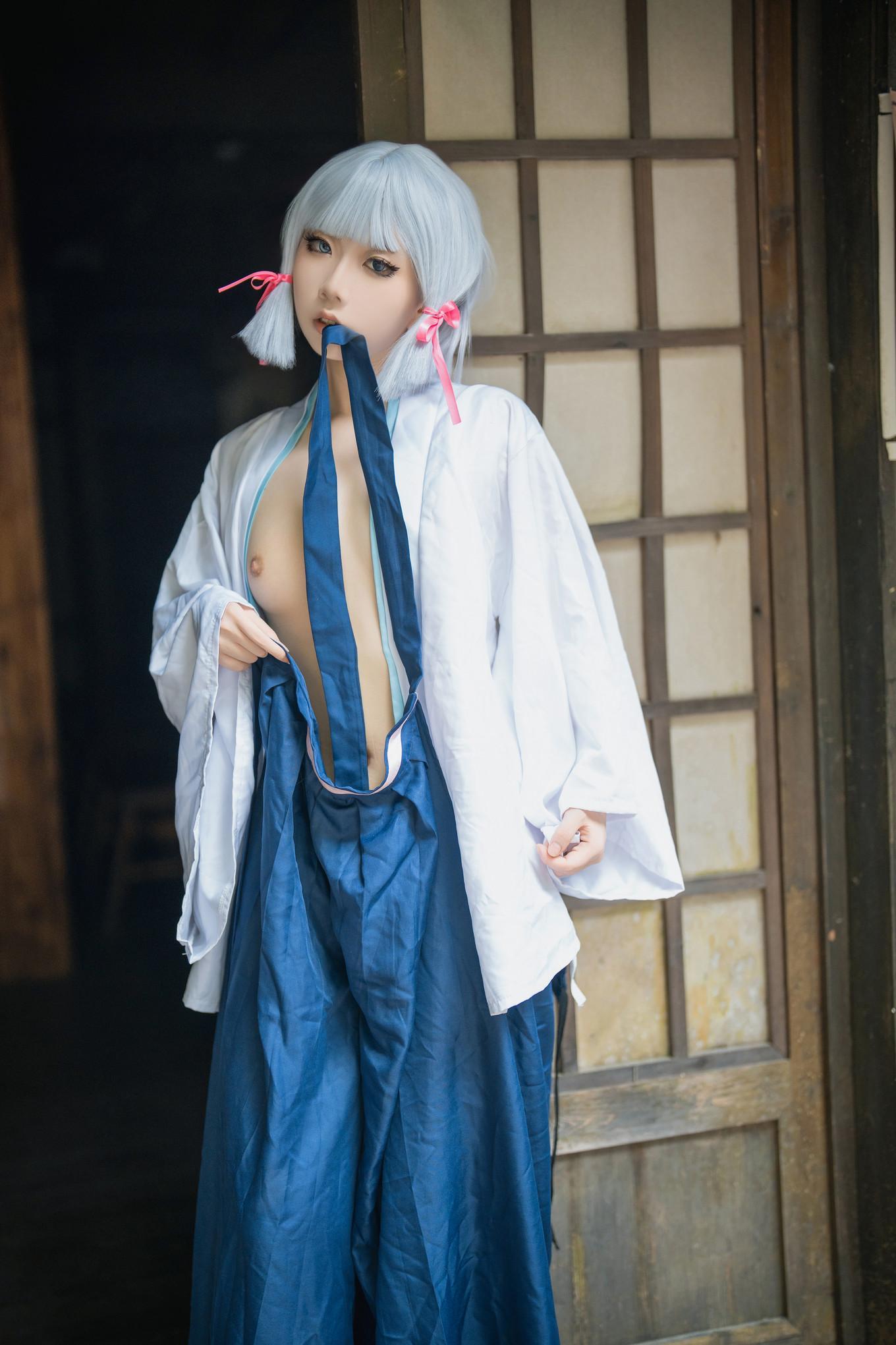 Coser 北川瑶, 写真集 绫华 神里綾華 Ayaka Kamisato Set.01(10)