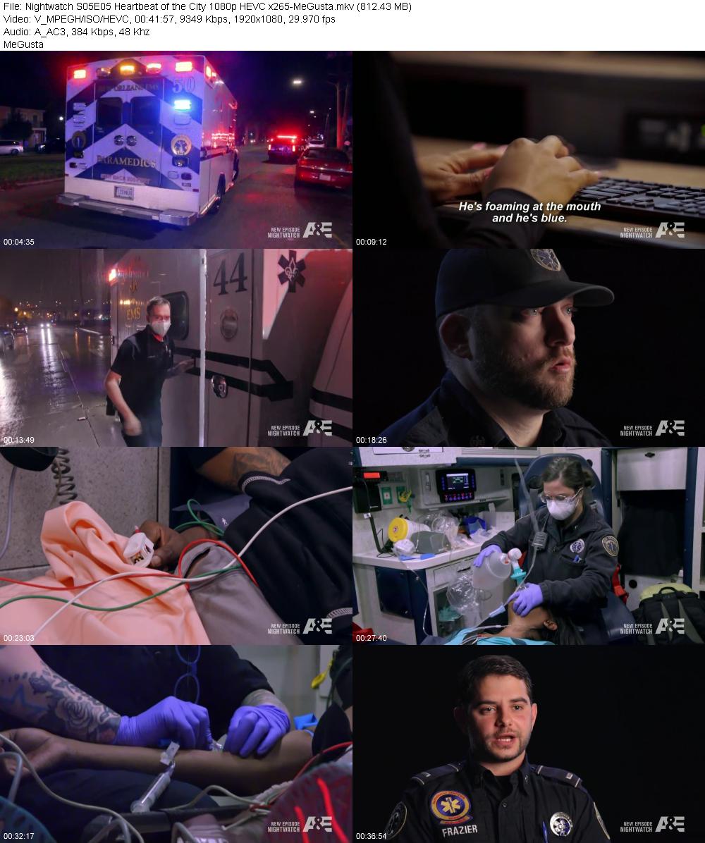 Nightwatch S05E05 Heartbeat of the City 1080p HEVC x265