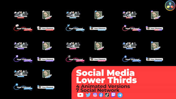 Social Media Lower - VideoHive 33773659