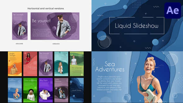 Liquid Colorful Slideshow - VideoHive 39797063