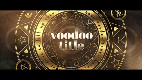 Voodoo Title - VideoHive 32973902