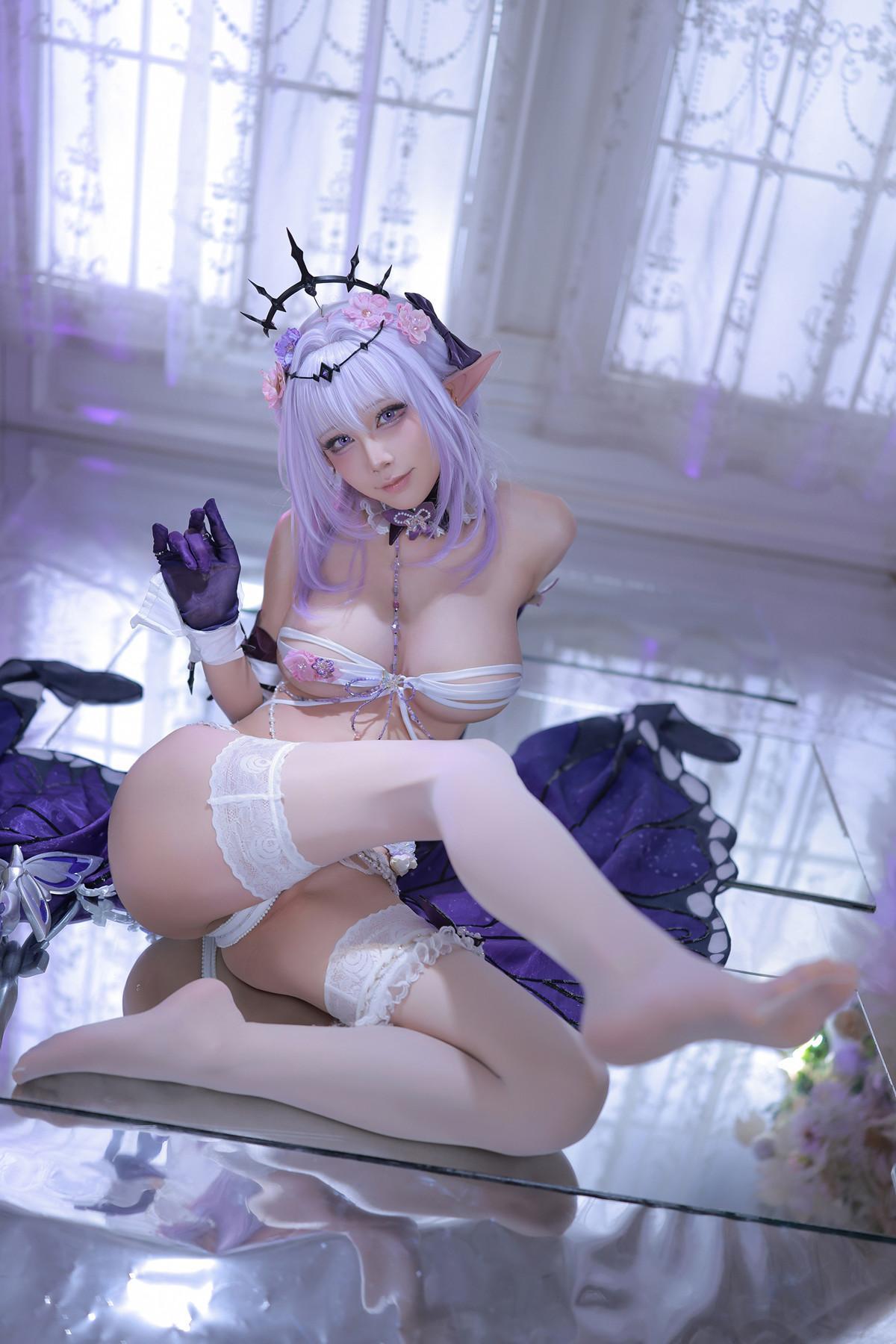 Cosplay 水淼Aqua – 遐蝶(49)