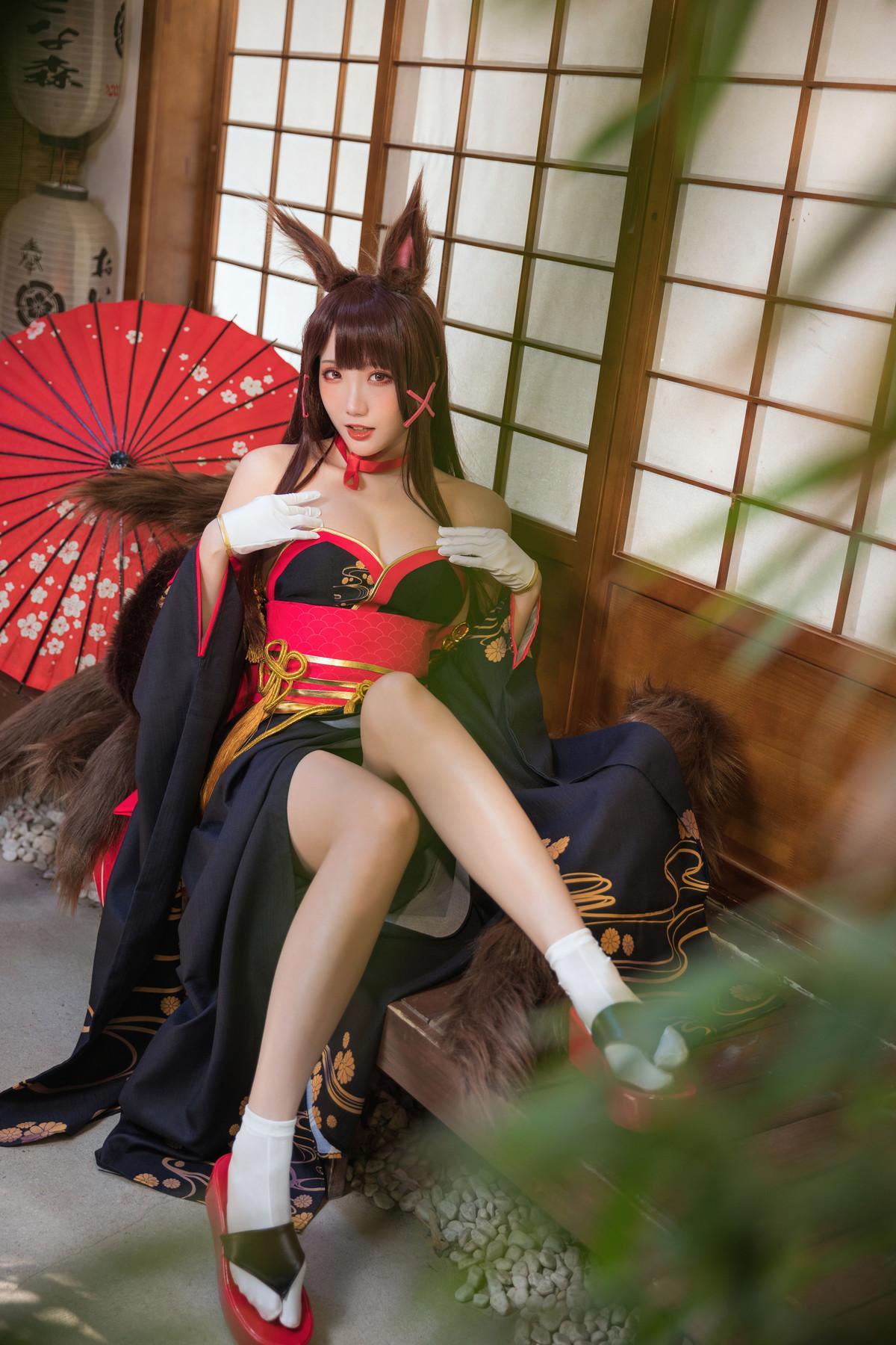 Cosplay 瓜希酱 赤城 Akagi(1)