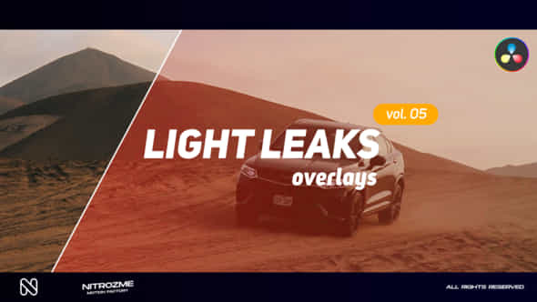 Light Leaks Overlays - VideoHive 48287677