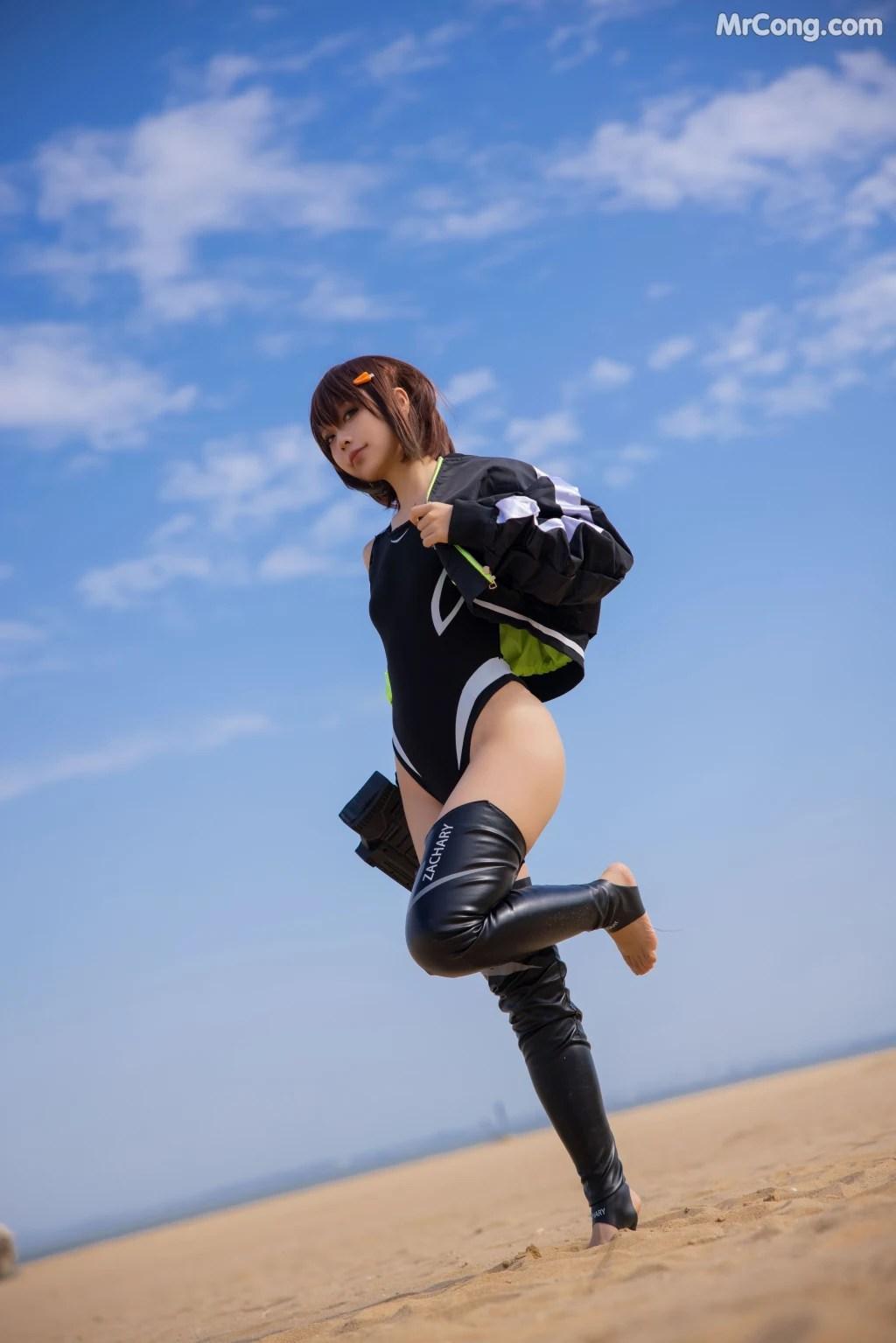Coser@G44不会受伤 Vol.089: 水泳部的部長 (57 photos)(41)