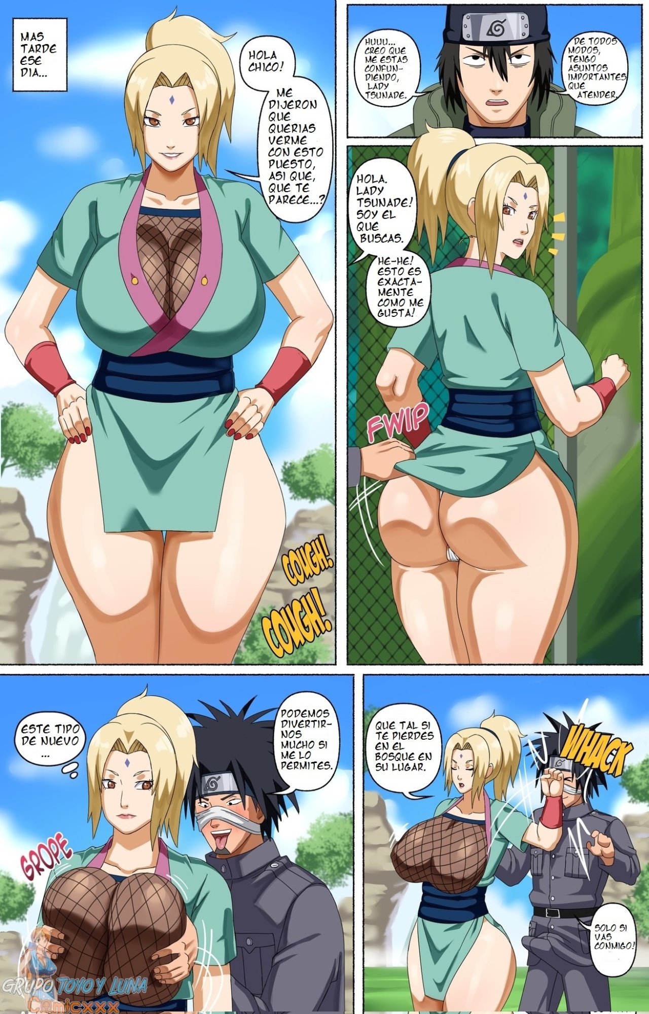 Tsunade and his assistants - 14