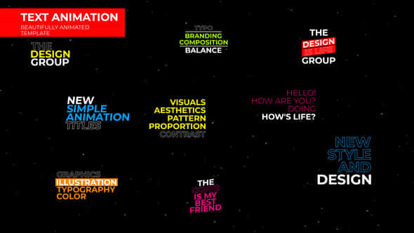 Text Animation 1 - VideoHive 48241285