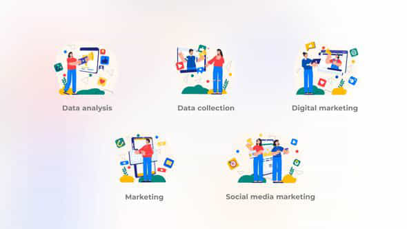 Social media marketing - VideoHive 40724713