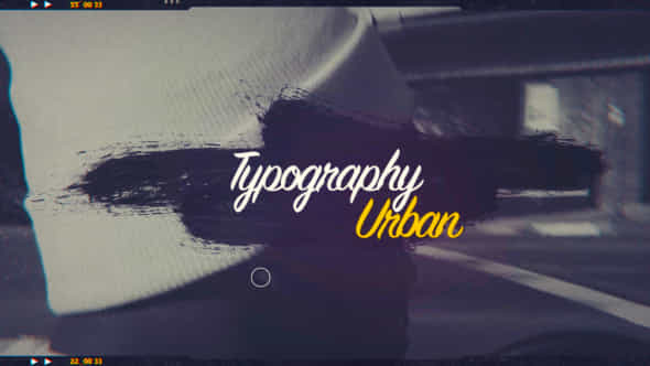Typography Urban - VideoHive 19988679