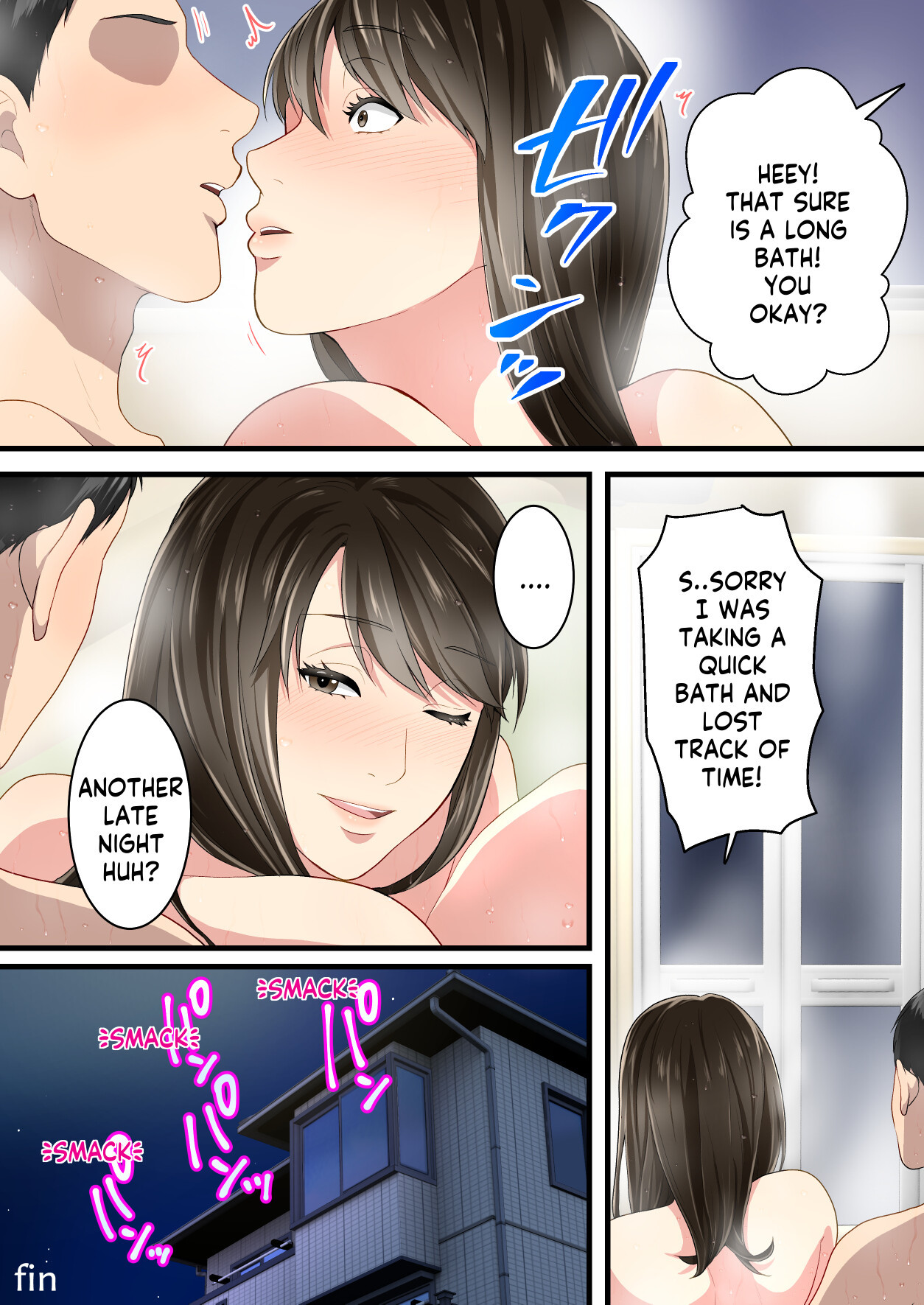 [Yuriko Club] Naka no Warukatta Haha to Musuko ga Amaama Couple ni Naru made  Arguing mother and son who became a loving couple [English] [